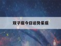 双子座今日运势星座(双子座今日运势星座运势)