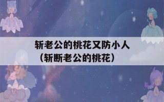 斩老公的桃花又防小人（斩断老公的桃花）