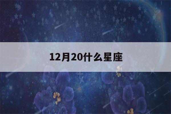 12月20什么星座(射手座男生性格特点)-第1张图片-星座花